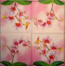 027 Orchideen - 3-lagig (rosa) - Ihr